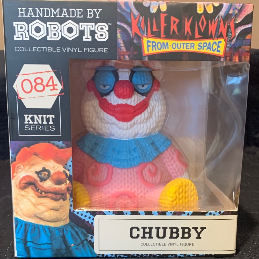 Chubby Killer Klowns Pink Blue Yellow Collectible Figure